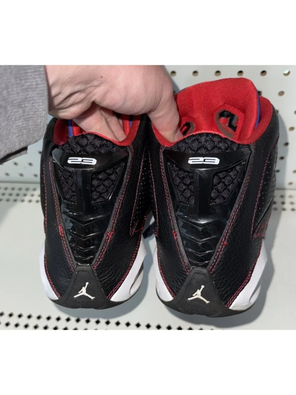 Air Jordan B'Loyal Bred Mens Athletic Basketball Shoes Size 13 Black CT1497-001